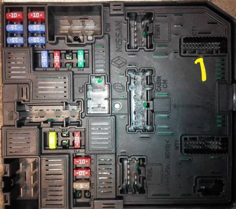 Fuse Box Diagram Nissan Qashqai J10 J11 And Relay With Assignment And Location