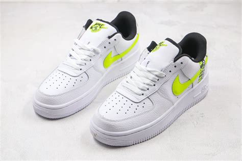 Nike Air Force 1 Low “Worldwide” White Barely Volt - FavSole.com