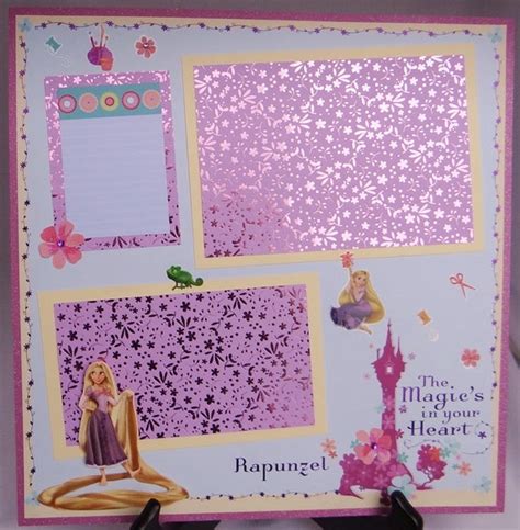 Items Similar To Disney Princess Rapunzel 3d 12 X 12 Premade