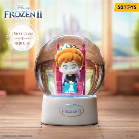 52toys 冰雪奇緣 迪士尼 水晶球 盒玩 盲盒 盲抽 確認款 蝦皮購物