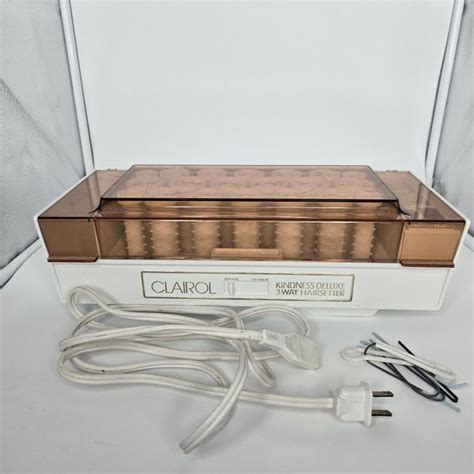 Clairol Kindness Deluxe Way HairSetter K S Hot Rollers Curlers W