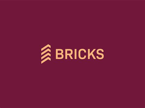 Bricks Logo Design by Lucas Fields on Dribbble