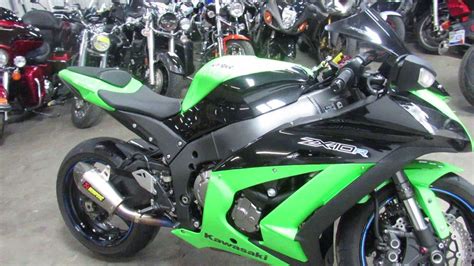 Used 2012 Kawasaki Zx10r For Sale In Michigan U4709 Kawasaki Zx10r