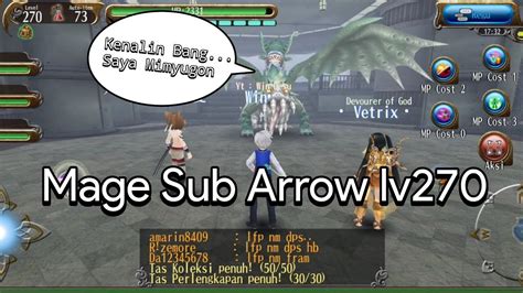 Int Str Mage Arrow Build Level Cap Toram Online Indonesia