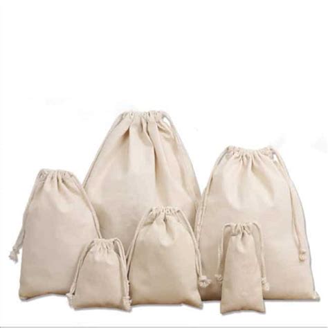 Blank Canvas Drawstring Bag The One Packing Solution