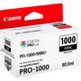 Canon PFI 1000MBK Matte Black Ink Cartridge 0545C001