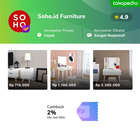 Sohoid Furniture Produk Resmi And Terlengkap Gopaylater Cicil 0