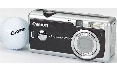 Canon PowerShot A400 (Black) 3.2-megapixel digital camera at Crutchfield