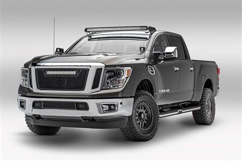 2016 2019 Nissan Titan Front Roof Led Kit With 1 50 Inch Led Curved