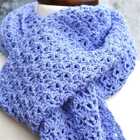 Lightweight Crochet Scarf | Boxed Bobbles - Make It Crochet