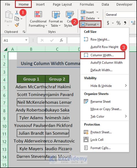 How To Make All Cells The Same Size In Excel 7 Easy Ways