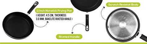 Amazon Utopia Kitchen Nonstick Frying Pan Set Piece Induction