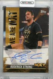 Mint Topps Wwe Nxt We Are Nxt Autographs Gold