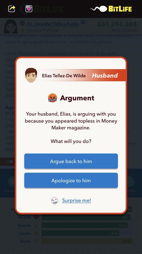 So When She Was Completely Nude You Were Fine With It R Bitlifeapp