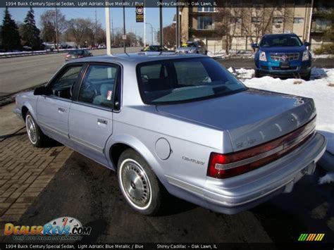 1994 Buick Century Special Sedan Light Adriatic Blue Metallic Blue Photo 6