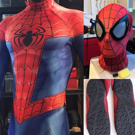 Spider-man Suit Peter B Parker Basic - Etsy