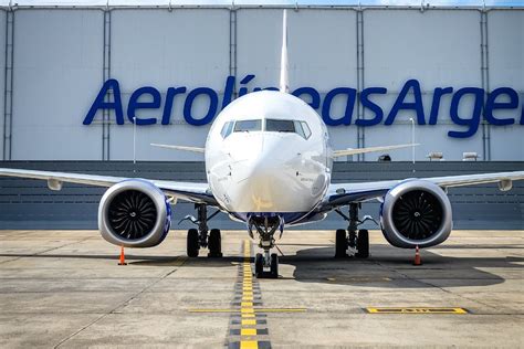 Aerolíneas Argentinas Sumaron A Su Flota Un Nuevo Boing 737 Max Cero