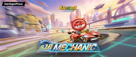 KartRider Rush Season 18 Mechanic Update Brings New Karts Themed