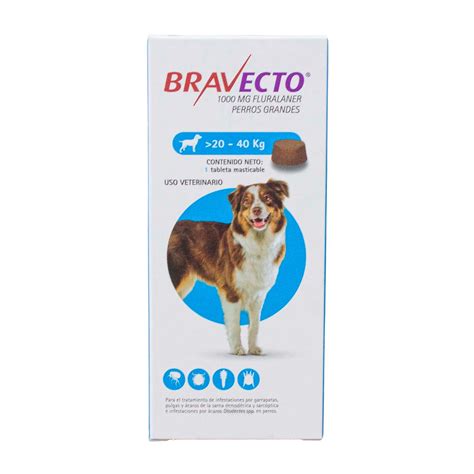 Bravecto 20 40 Kg Universo Peludo