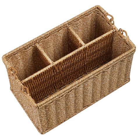 Storage Bins Home Items Cosmetic Rack Cosmetics Organizer Woven Storage