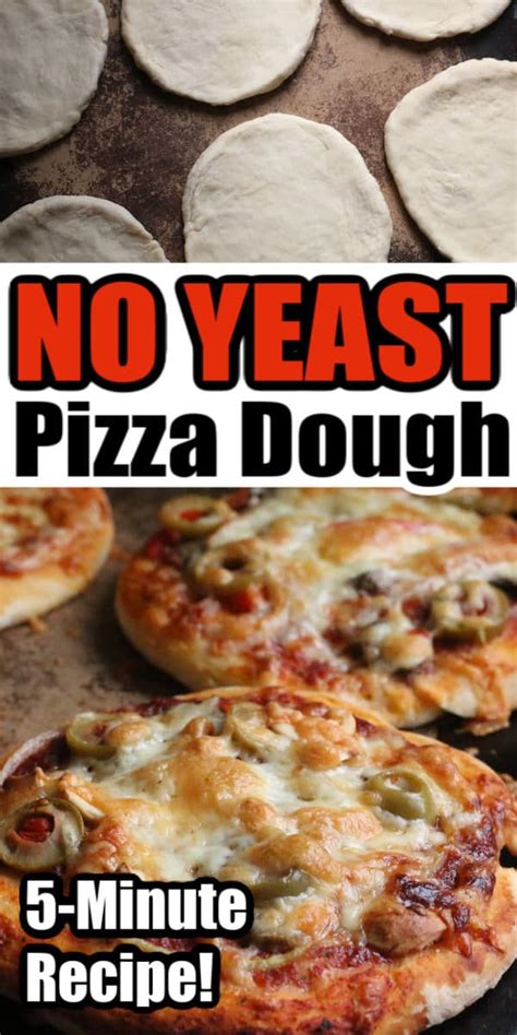 Easy No Yeast Pizza Dough Recipe Happy Hooligans