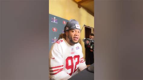 Chase Young Addresses The 49ers Practice Field Conditions At Unlv