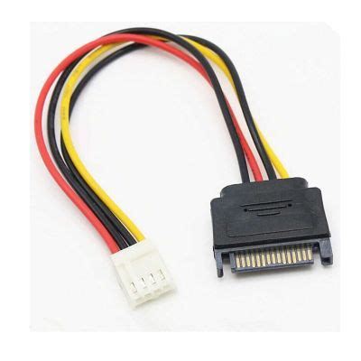 EZONEDEAL Sata Power Male To Molex Female Adapter Converter Cable 6