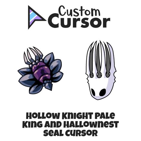 Hollow Knight Pale King and Hallownest Seal cursor – Custom Cursor