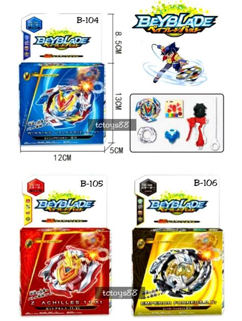 Beyblade Burst Winning Valkyrie Top Spin Gasing Beyblade B B B