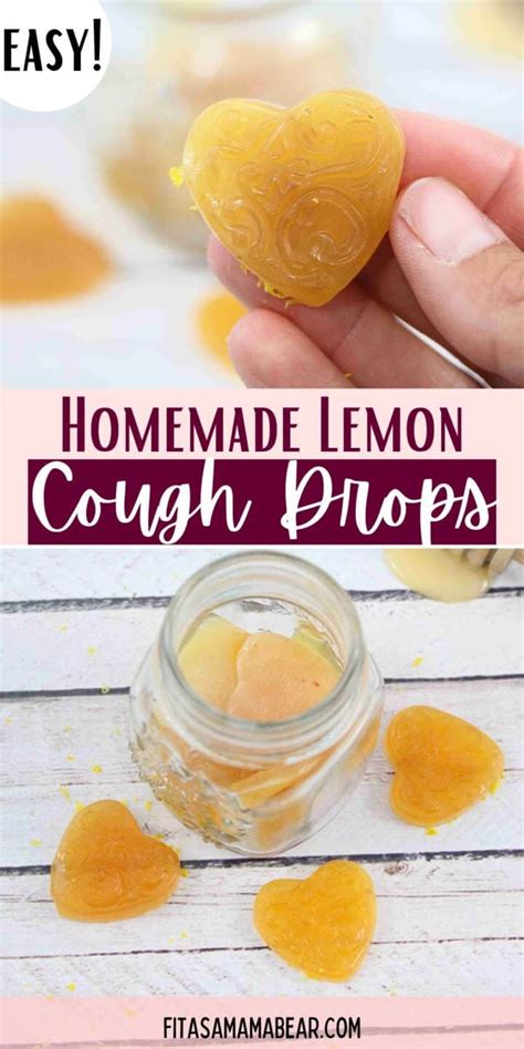 Homemade Cough Drops (honey + lemon) - DIY Throat Lozenges