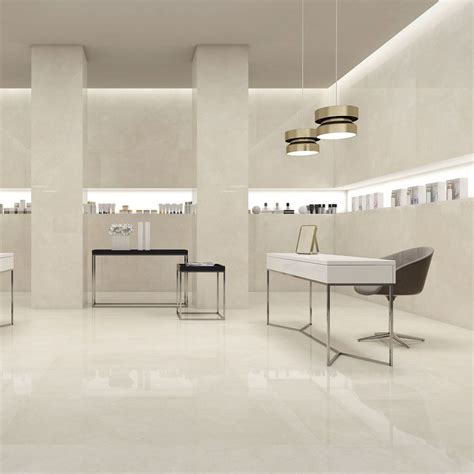 Itt Ceramic Tile Crema Marfil Shiny Rectified X