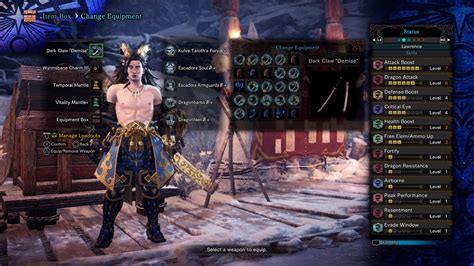 My current build in MHW Iceborn. : r/MonsterHunter