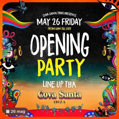 Cova Santa Ibiza announces the opening party 2023! | Ibiza by night