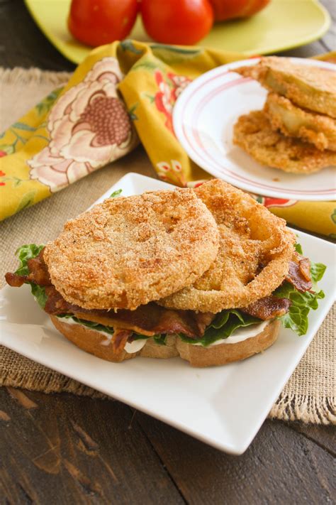 Fried Green Tomato BLT Recipe With Black Peppercorn, 47% OFF