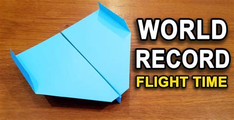 Paper Airplane - How to make a World Class one