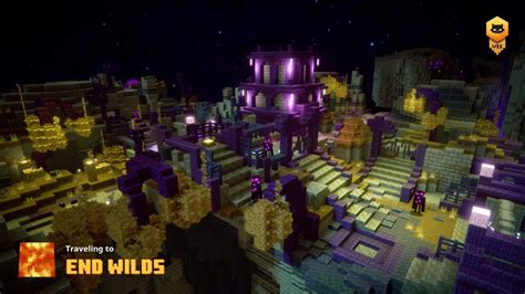 Minecraft Dungeons Echoing Void Dlc End Wilds Gameplay Walkthrough