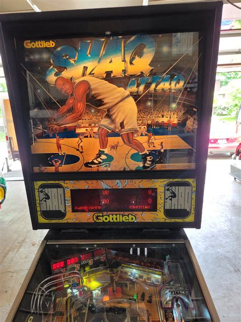 1995 Shaq Attaq Gottlieb Pinball Machine EBay