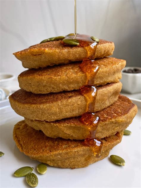 Vegan Buckwheat Pumpkin Pancakes Paleo Bake It Paleo