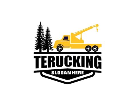 Premium Vector Tow Truck Towing Truck Service Truck Logo Isolated Vector