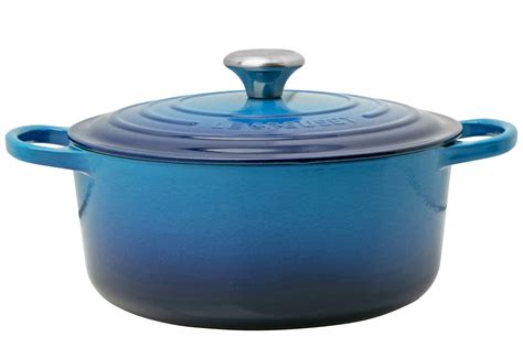 Le Creuset Signature Bratpfanne 21177262202430 Azure 26 Cm 5 3L Rund