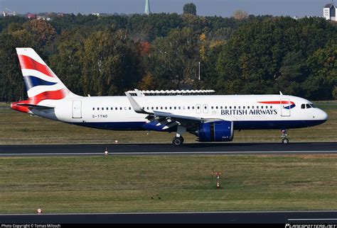 G Ttnd British Airways Airbus A N Photo By Tomas Milosch Id