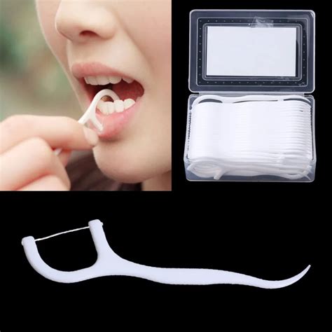 Pcs Set Dental Floss Picks Teeth Toothpicks Stick Tooth Clean Oral