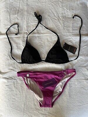 Lascana Bikini Größe 38 Cup C D Neckholder In Schwarz Pink NEU eBay