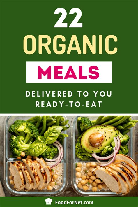 22 Organic Meals Delivered To You Ready-to-Eat | Food For Net