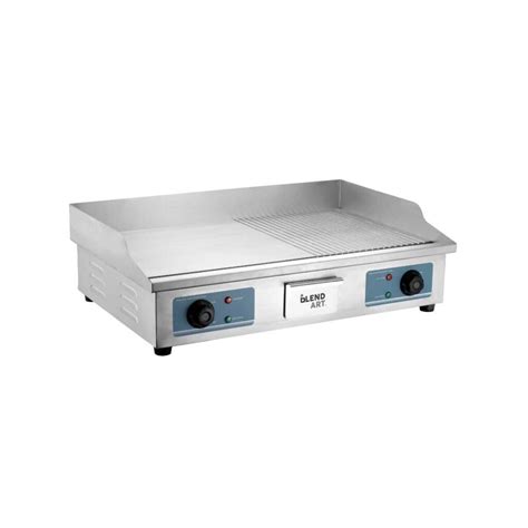 Electric Griddle Hot Plate Half Plane 4 4Kw Model 822A BlendArt