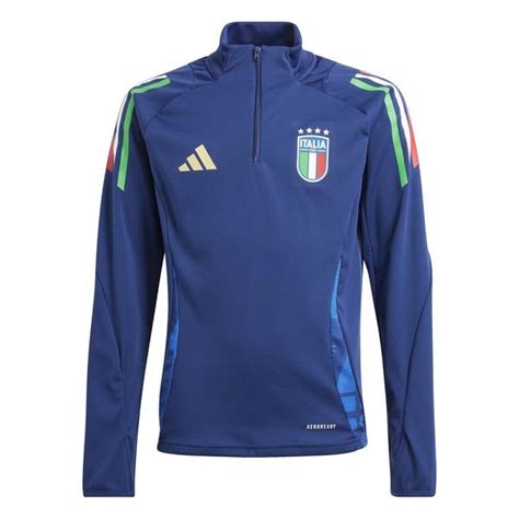 Italien Trainingsshirt Tiro Euro Blau Kinder