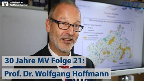 Jahre Mv Folge Prof Dr Wolfgang Hoffmann Youtube