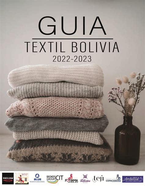 Guía Textil Boliviana by CotexboBolivia Issuu