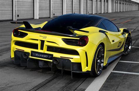 Ferrari 488 GTB Body Kit and Powerkit by Mansory