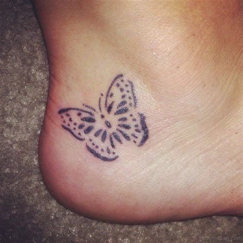 50 Excellent Butterfly Tattoos On Ankle - Tattoo Designs – TattoosBag.com